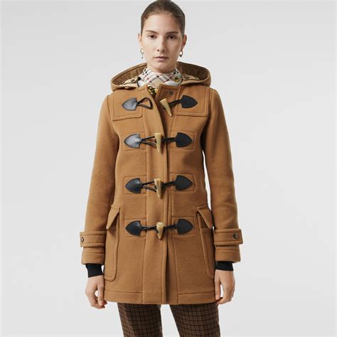 burberry duffle coat womens|duffle coat Burberry femme.